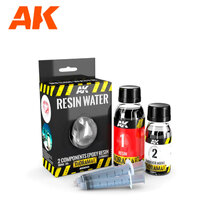 AK Interactive Dioramas: Resin Water 2-Components Epoxy Resin - 180ml  [AK8044]