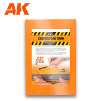 AK Interactive Carving Foam 10mm A5 Size (228 X 152 mm) [AK8092]