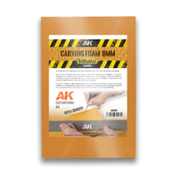 AK Interactive Carving Foam 8mm A4 Size (305 X 228 mm) [AK8095]