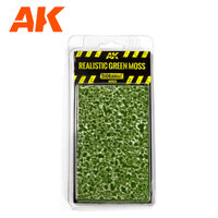 AK Interactive Dioramas: Realistic Green Moss  [AK8132]