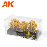 AK Interactive Dioramas: Light Yellow Bushes 4-6cm -1:35 / 75 mm / 90 mm [AK8218]