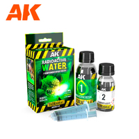 AK Interactive Dioramas: Resin Radioactive Water Components Epoxy Resin 180 ml [AK8232]