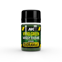 AK Interactive Dioramas: Vivid Green Mossy Texture 