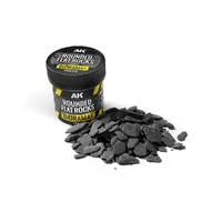 AK Interactive Dioramas: Rounded Flat Rocks 100ml