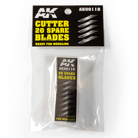 AK Interactive Cutter 20 Spare Blades [AK9011B]