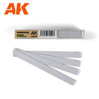 AK Interactive Dry Sandpaper 400 grit x 50 units [AK9023]