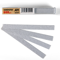 AK Interactive Dry Sandpaper 600 grit x 50 units [AK9024]