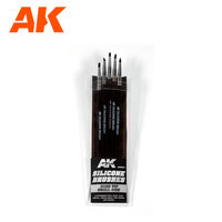 AK Interactive Silicone Brushes Hard Tip Small Size