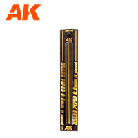 AK Interactive Brass Pipes 0.6mm 5 Units [AK9105]