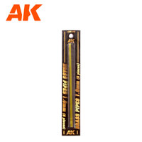 AK Interactive Brass Pipes 1.0mm 5 Units [AK9109]
