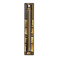 AK Interactive Brass Pipes 1.3mm 5 Units [AK9112]