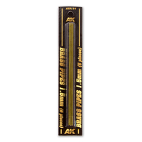 AK Interactive Brass Pipes 1.5mm 5 Units [AK9114]