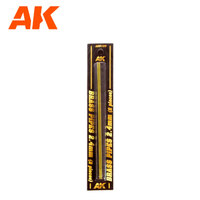 AK Interactive Brass Pipes 2.4mm 2 Units [AK9120]