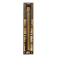 AK Interactive Brass Pipes 3.0mm 2 Units [AK9123]