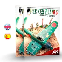 AK Interactive Book: Wrecked Planes - Bilingual