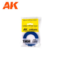 AK Interactive Blue masking Tape for curves 1mm  [AK9181]