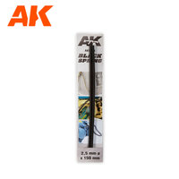 AK Interactive Black Spring 2.5mm [AK9191]
