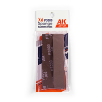 AK Interactive Sponge P3000 Grit Sanding Pad