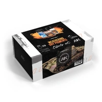 AK Interactive Weathering Dry Pigments Set