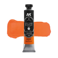 AK Interactive Artist Dense Acrylic Orange 20ml