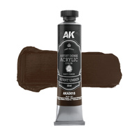 AK Interactive Artist Dense Acrylic Burnt Umber 20ml