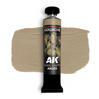 AK Interactive Acrylic Weathering Gouache: Dark Earth - 20ml