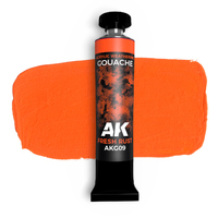 AK Interactive Acrylic Weathering Gouache: Fresh Rust - 20ml