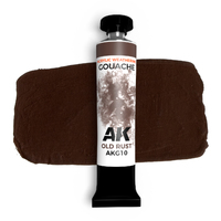 AK Interactive Acrylic Weathering Gouache: Old Rust - 20ml