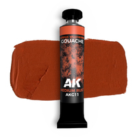 AK Interactive Acrylic Weathering Gouache: Medium Rust - 20ml