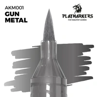 AK Interactive Playmarkers: Gun Metal - Acrylic Paint Marker