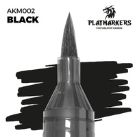 AK Interactive Playmarkers: Black - Acrylic Paint Marker