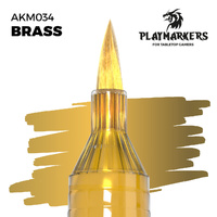 AK Interactive Playmarkers: Brass - Acrylic Paint Marker