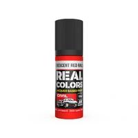 AK Interactive Real Colors: Fluorescent Red RAL 3026 - 17ml Lacquer Paint