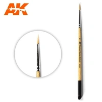 AK Interactive Premium Siberian Kolinsky Brush 2/0