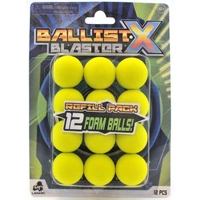 Ballist-X Foam Ball Refill 12 Pack