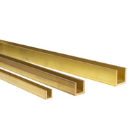 Albion UC2 Brass U Channel 1.5 x 1.5 x 1.5 x 305mm (1)
