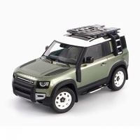 Almost Real 1/18 Land Rover Defender 90 With Roof Pack - 2020 - Pangea Green Diecast