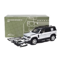 Almost Real 1/18 Land Rover Defender 110 - 2020 - Satin Indus Silver Diecast Car
