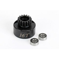 Alpha E63-BU02116 Clutch Bell 16T with vented + Bearing 5*11mm(2pcs)