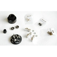 Alpha E64-BUB2118 Clutch Bell COMBO SET(18T, bearings, flywheel, clutch shoes, springs, nut)