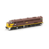 Auscision HO 44 Class Locomotive 4455 MK1 Reverse - with White L7 - DCC Sound Equipped