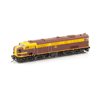 Auscision HO 44 Class Locomotive 4401 MK1 Indian Red Preserved - with 3801 Limited Logos