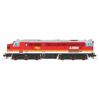 Auscision Models HO 44100 MK3 Candy Grey Roof with Yellow L7 Half Silver Pilots and No Front Numbers DCC Sound Equipped Locomotive