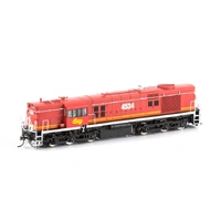 Auscision Models HO 4534 SRA Candy with Red roof, Yellow L7, twin marker lights & no buffers Locomotive