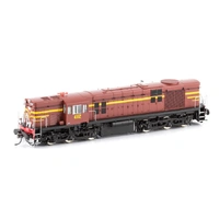 Auscision Models HO 4512 NSWGR Indian Red (1960s) with original sand boxes, single marker lights and buffers Locomotive