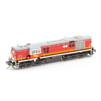 Auscision Models HO 4519 SRA Candy with Grey Roof and Yellow L7 Locomotive