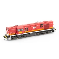 Auscision Models HO 4522 SRA Candy with Red Roof and Yellow L7 Locomotive