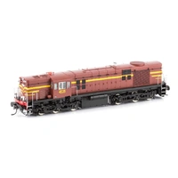 Auscision Models HO 4535 NSWGR Indian Red (1970's) with single marker lights and buffers Locomotive