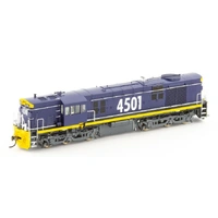 Auscision Models HO 4501 Freight Rail Dark Blue Locomotive