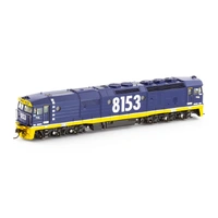 Auscision Models HO 8153 Freight Rail - Blue/Yellow with Freight Rail Logos - DCC Sound Equipped Locomotive